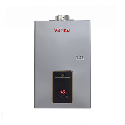 24kw Otomatik İç Su Isıtıcısı 10L - 16L Duvar Montajlı Gaz Sıcak Su Sistemleri