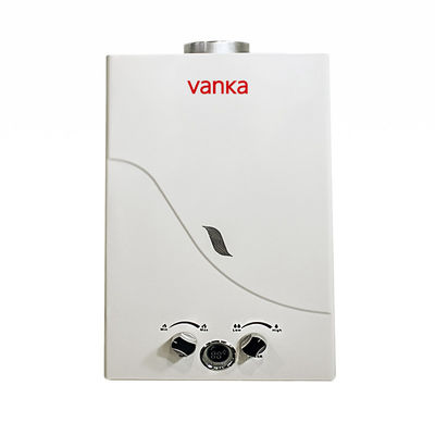 6L duvar monte duman gazı su ısıtıcısı, anında sıcak su için otomatik elektrikli atış yanması