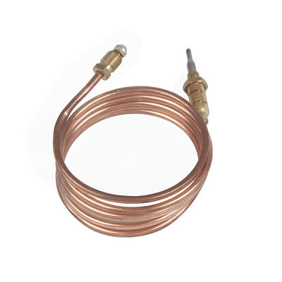 Bakır gaz soba aksesuarları Mutfak termokoplu 150mm - 1800mm Yemek pişirmek için