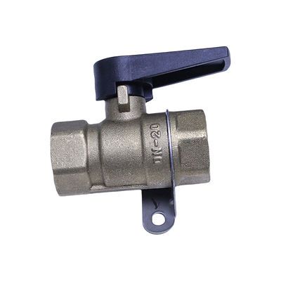 Ev aletleri bileşenlerindeki gaz sistemleri için premium tunç küre valfi