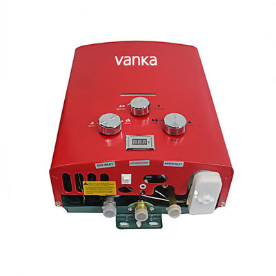 6L Taşınabilir Tanksız Propan Su Isıtıcısı Açık Hava Kampı İçin İhtiyaç Altında Sıcak Su Çözümü