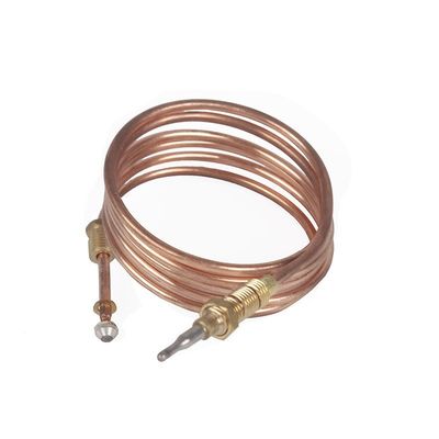 Gaz soba aksesuarları için bakır termokopül mutfak 150mm 1800mm