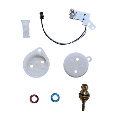 Diyafram Termostat Mikroswitch Sensörü ve Valfi ile Tam Duman Gaz Su Isıtması Aksesuarları Seti