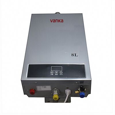 Termostatik Kontrollü Duvara Monte Edilebilir 8L Propan Gazlı Şofben