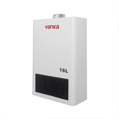 Zorlu çekim termostatlı ev içi gazlı su ısıtıcısı tanksız