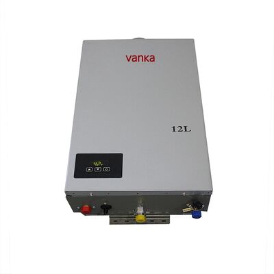 12L İç Mekan Dijital Gazlı Şofben, Cebri Egzoz, Sessiz Çalışma, Enerji Tasarrufu, İsteğe Bağlı Isıtma
