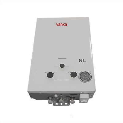 6L Ticari Gazlı Su Isıtıcı Dijital Sistem Taşınabilir Dayanıklı İsteğe Bağr Duş