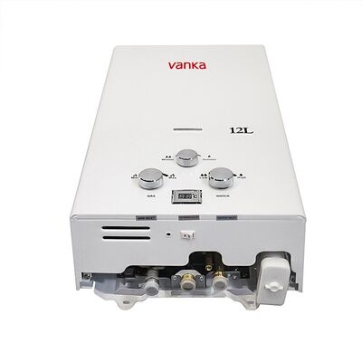 Ticari ve konut acil LPG propan tanksız su ısıtıcısı 6L'den 24L'e kadar kapasite aralığı Otel dairesi ve endüstriyel kullanım için