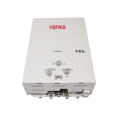 Ev, Otel ve Daireler İçin 16L Dengeli Baca Doğal Gaz Ani Su Isıtıcı Ticari ve Konut Kullanımı