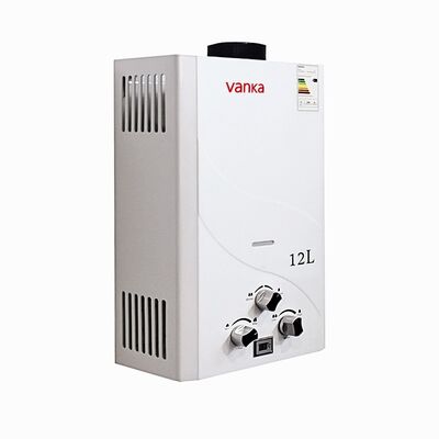 Ev, Otel, Apartman ve Kırsal Alan Kullanımı İçin 12L Düşük Basınçlı LPG Ani Tankless Su Isıtıcı Duvara Monte Taşınabilir Tasarım