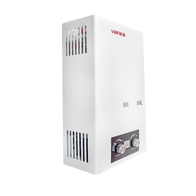 10L beyaz duman gazı su ısıtıcısı Enerji tasarrufu kolay kurulum Ev otel dairesi ve ticari kullanım için