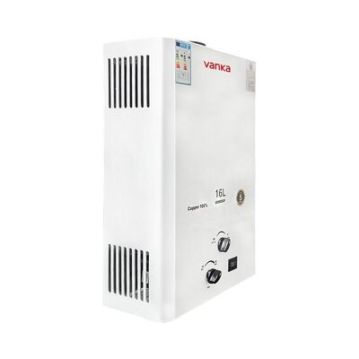 Dengeli duman ve doğrudan egzoz güvenliği sistemi ile 16L konut termostatik gazlı su ısıtıcısı