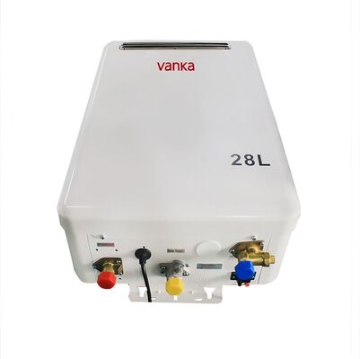 28L Tanksız LPG Su Isıtıcısı Dış mekan kurulumları Düşük NOx performansı